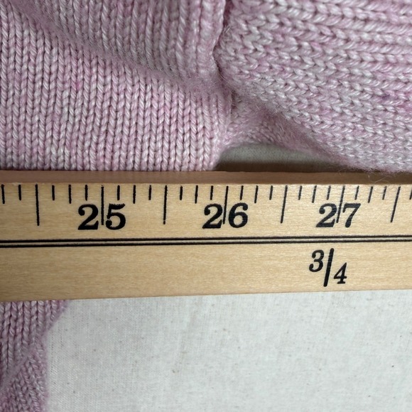 H by Halston Silk/Cashmere Blend Open Cardigan size 2X Light Pink - Picture 5 of 6